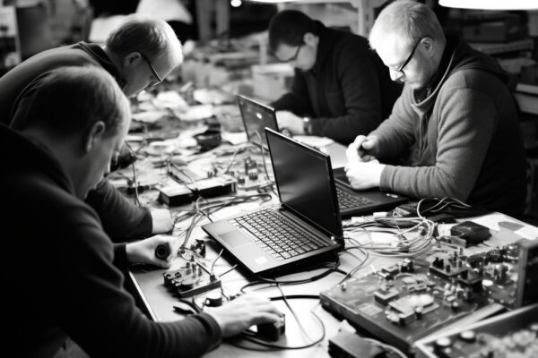 De kunst van het opknappen van laptops
