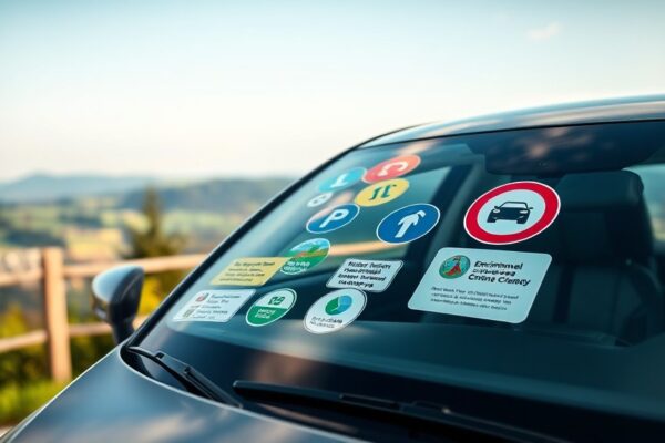 Zorgeloos op pad: tips voor milieustickers en tolwegen in europa